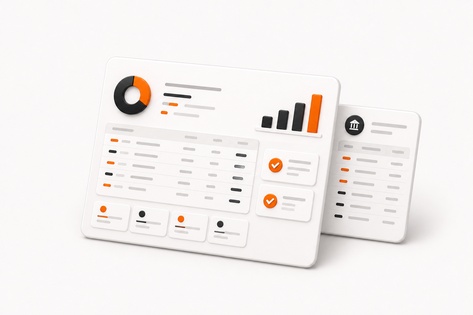 Bookkeeping workflow from transactions to reconciled financial reporting