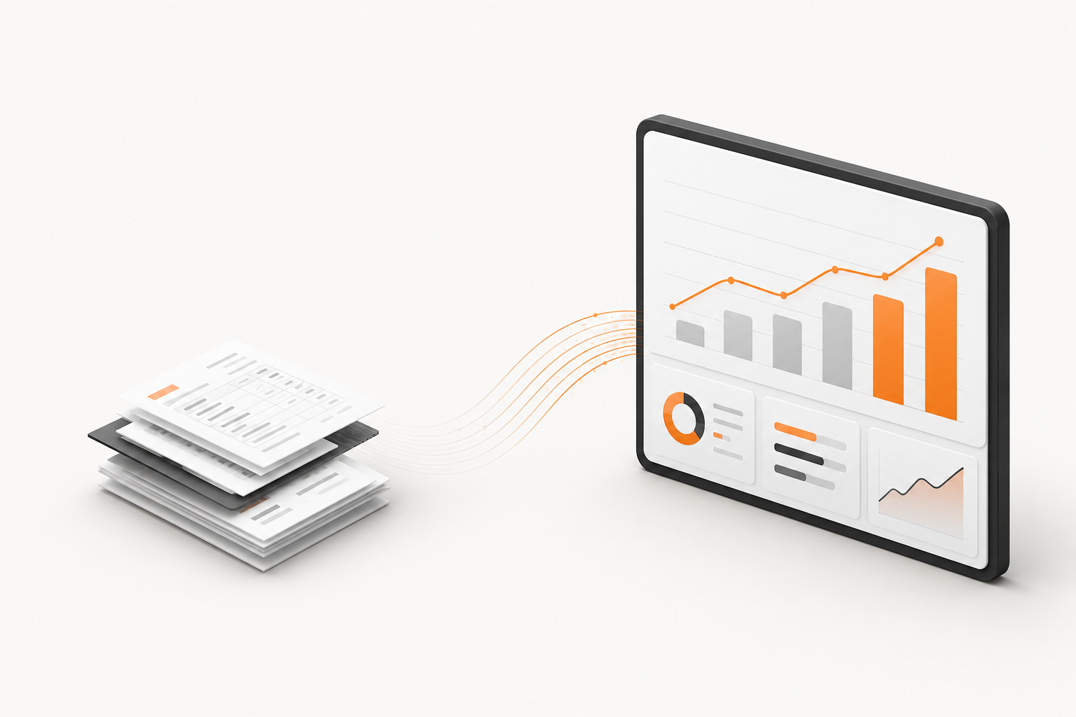Monthly management reporting package and financial insights
