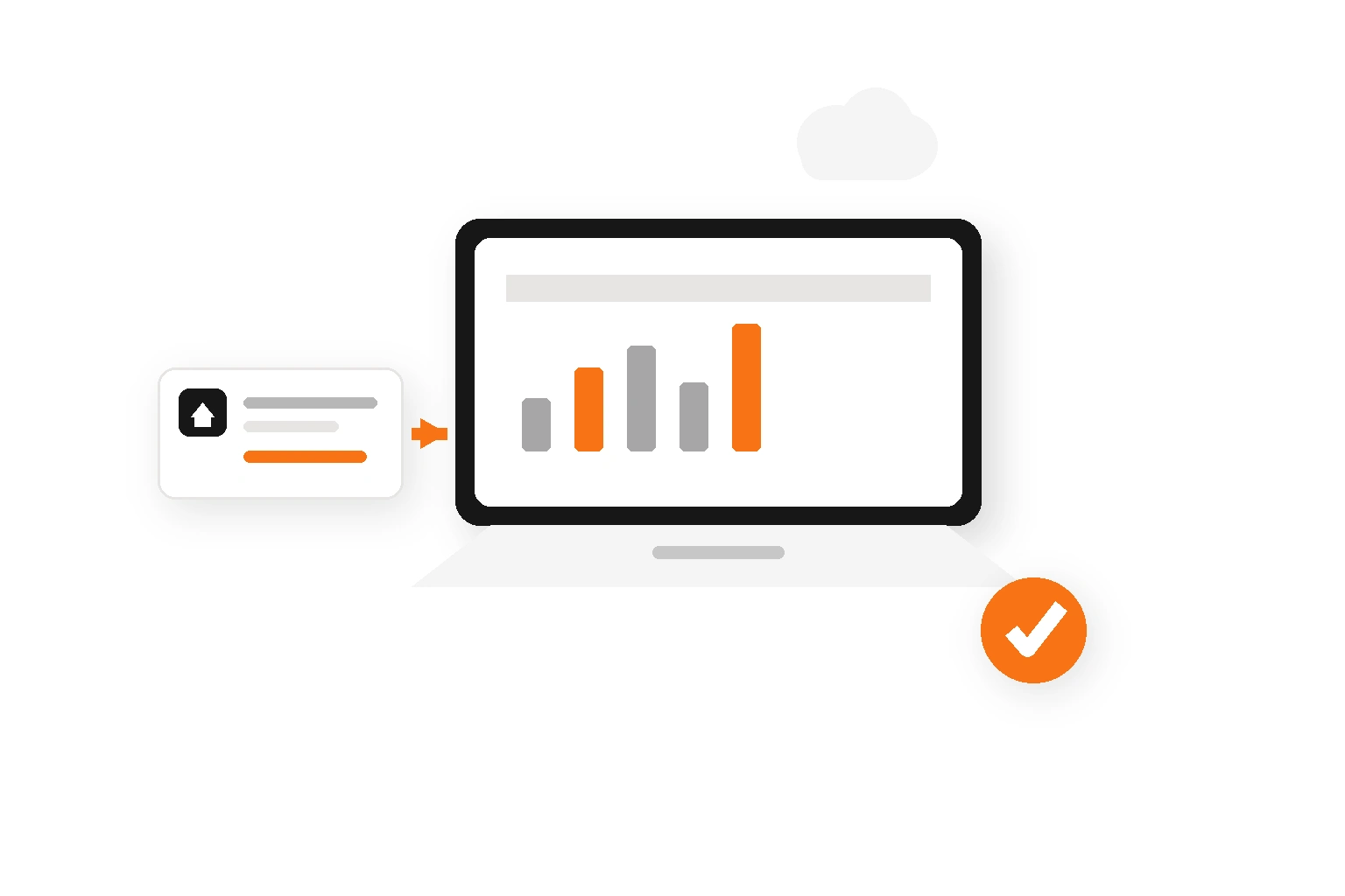 Restaurant monthly bookkeeping report and reconciliation
