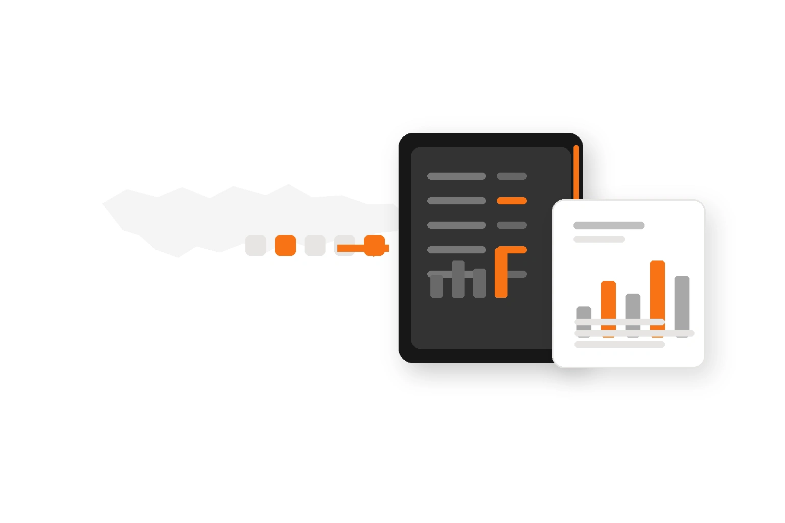 Service business monthly bookkeeping report