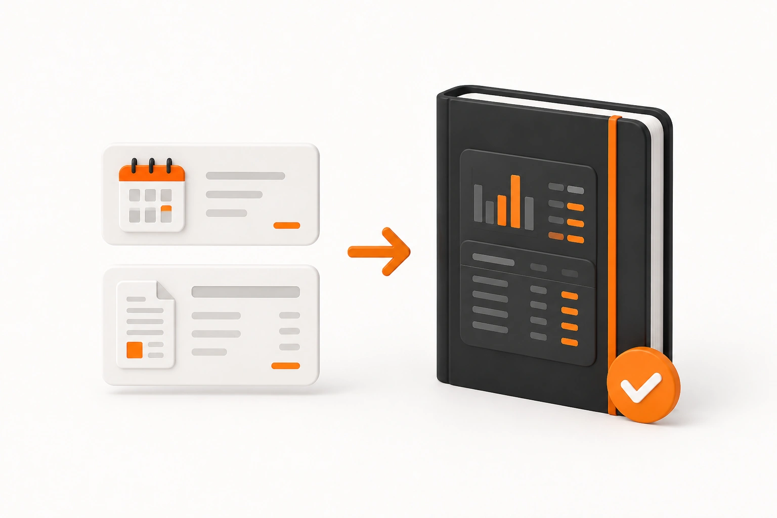 Financial statement preparation for business reporting