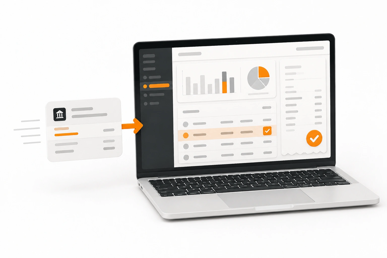 Monthly bookkeeping and financial reporting package