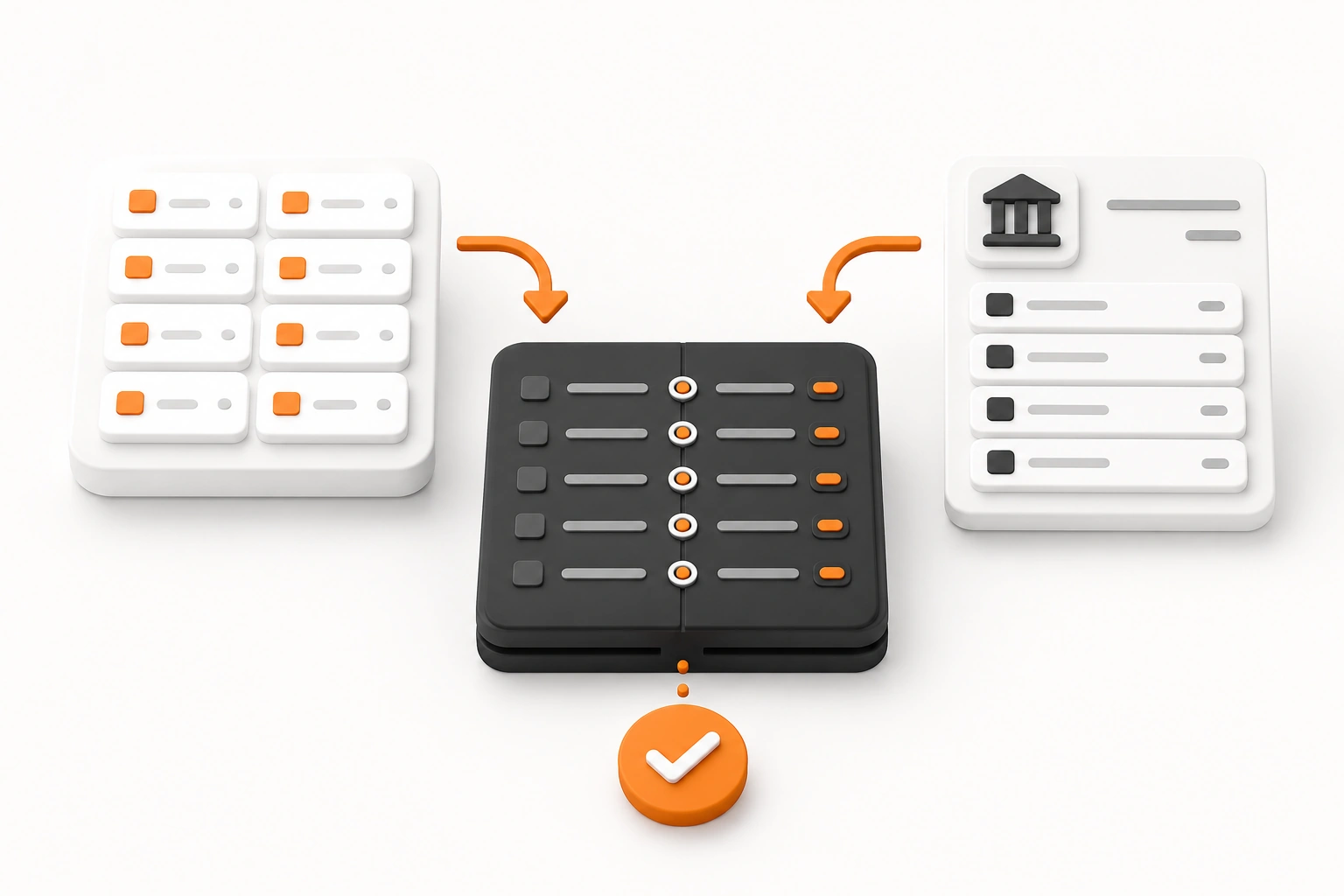 Structured chart of accounts for business bookkeeping