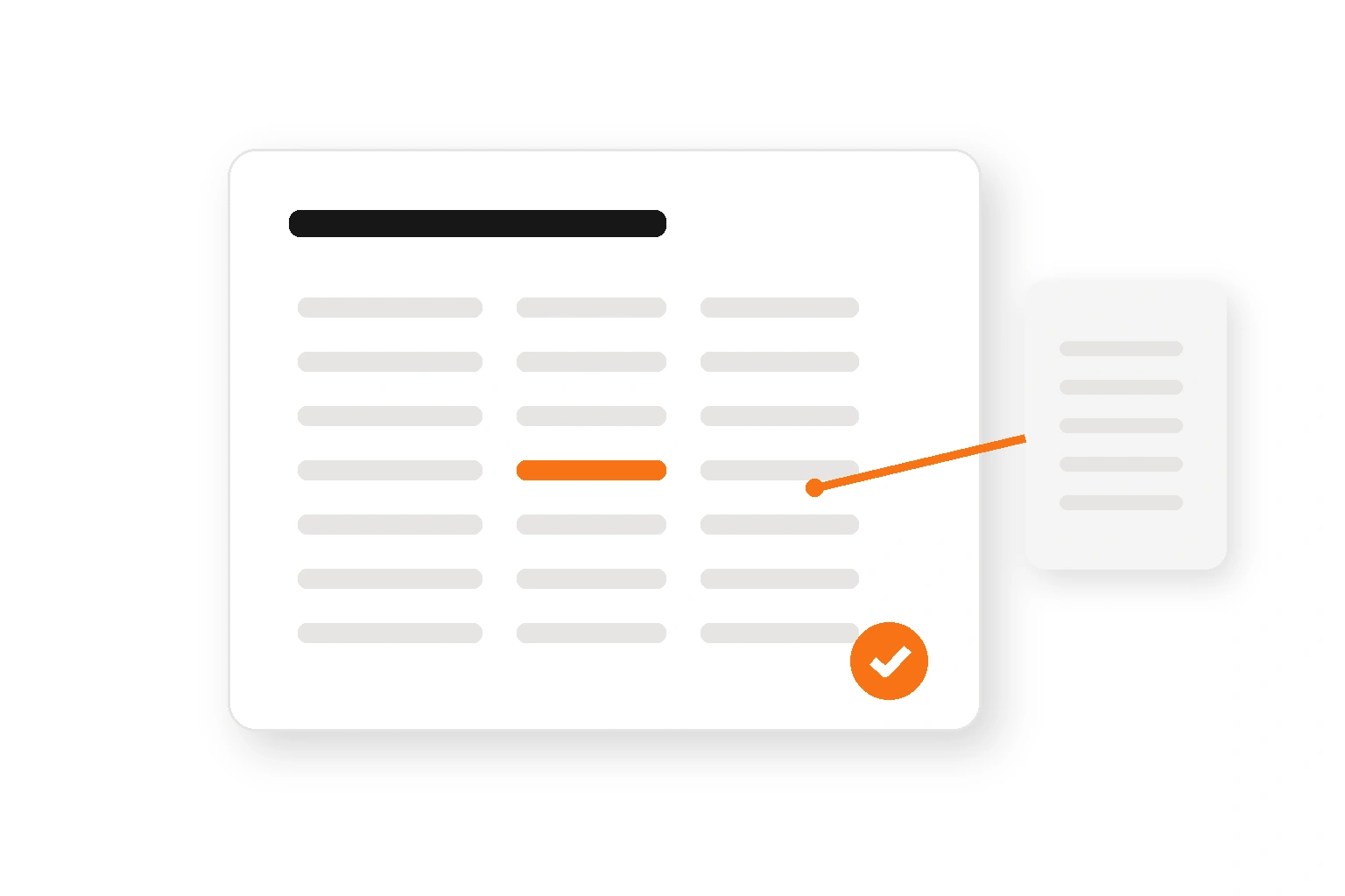 Month-end adjusting journal entry proof and support schedule