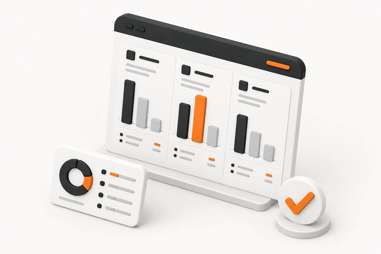 Consulting firm monthly bookkeeping report and profitability proof
